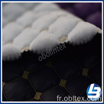 Tissu de quilting en nylon Obl20-Q-058 Taffeta 380t pour le manteau